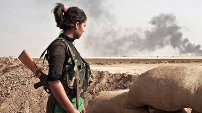 Kurdish militants continue defending the northern Syrian city of Kobani, thwarting seven overnight attacks by the ISIL terrorists aimed at capturing the city (Photo: Telesur)