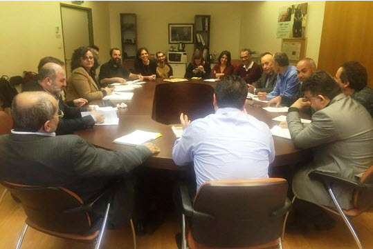"Joint Mizrahi" activists meet with MKs from the Joint List.