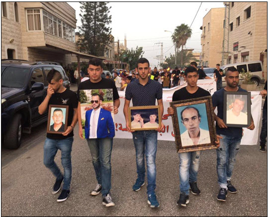 A demonstration took place on Saturday, May 14, in the Galilee village of Deir Hanna. Eight construction workers from the village have fallen to their deaths in recent years.