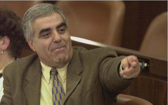 Hashem Mahameed during a Knesset debate