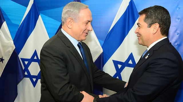 PM Benjamin Netanyahu and President Hernández