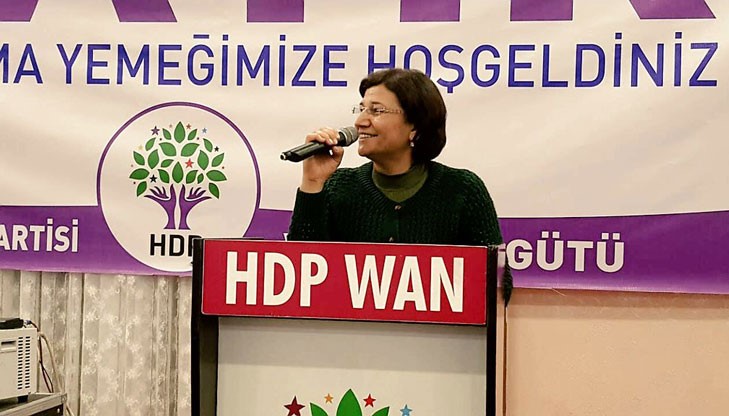 Leyla Güven, Democratic Society Congress (DTK) Co-chair and Peoples’ Democratic Party Hakkari (HDP) MP