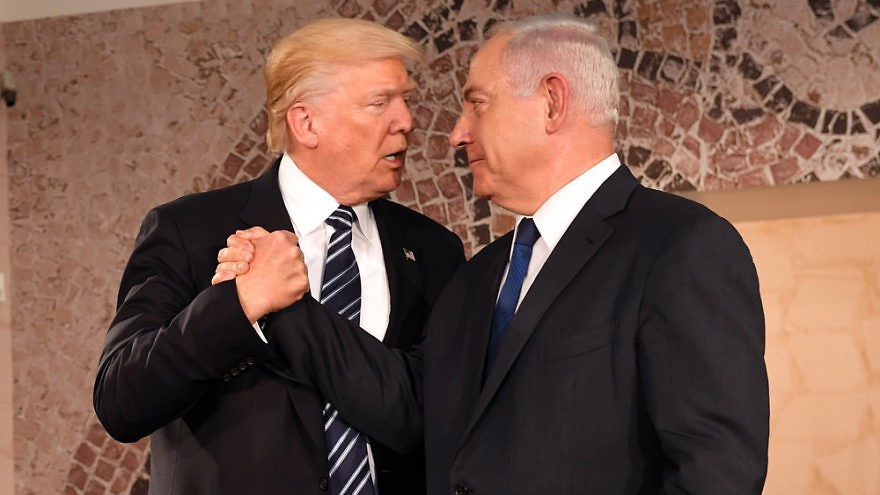 US President Donald Trump and Israeli Prime Minister Benjamin Netanyahu at the Israel Museum in Jerusalem on May 23, 2017 (Photo: US Embassy in Israel)