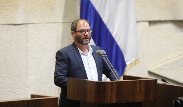 MK Ofer Cassif during the Knesset debate, last Monday, May 21
