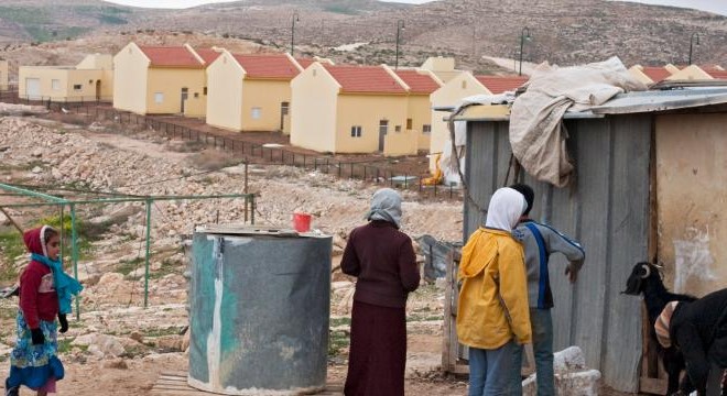 An Israeli settlement in the South Hebron Hills