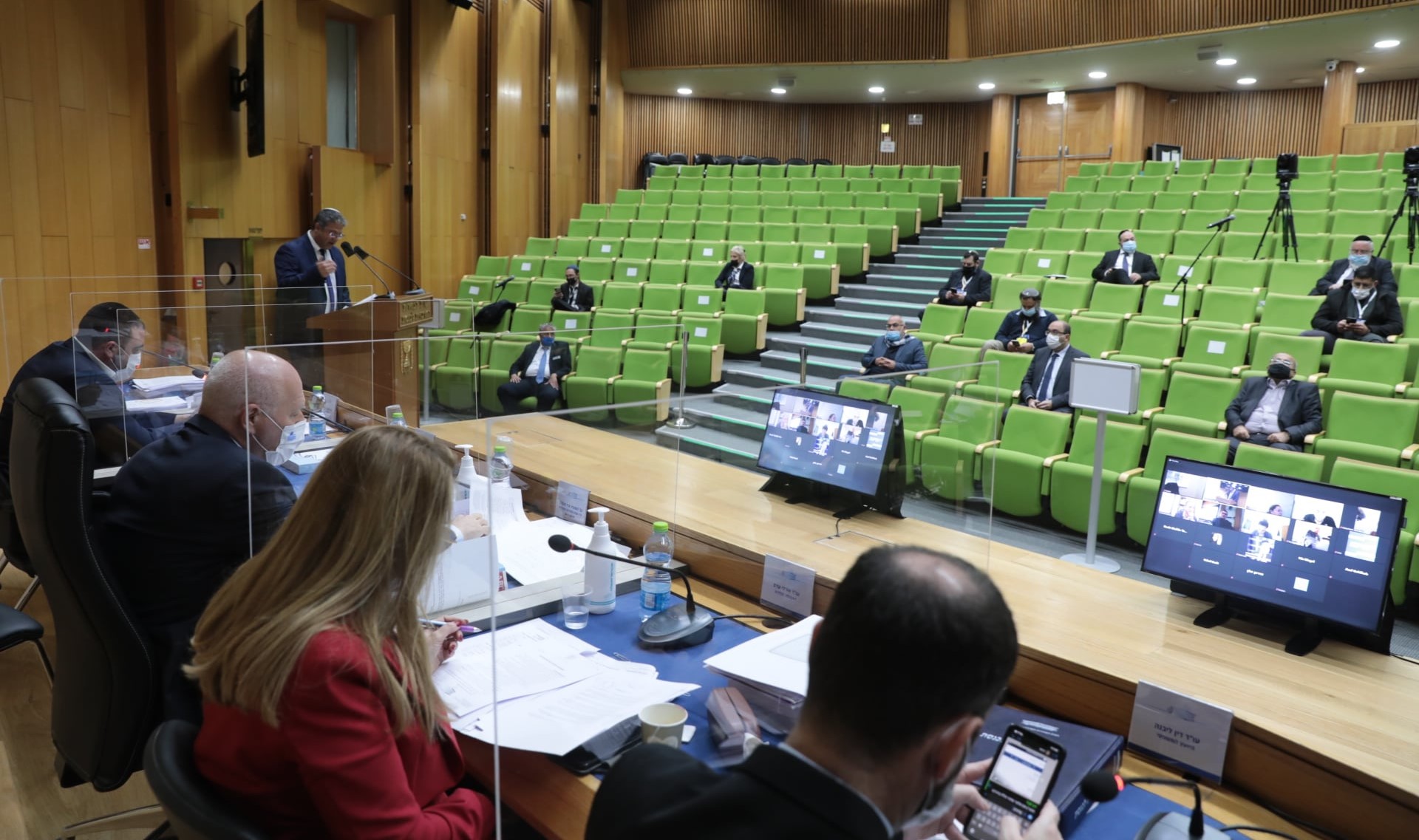 The Central Elections Committee convened in Jerusalem on Wednesday, February 17, to debate and vote on the disqualification petitions submitted by Otzma Yehudit aimed at delegitimizing Arab representation in Israel's Knesset.