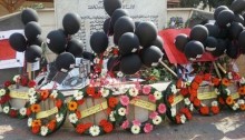 The popular committee in Kafr Qasem marked the 58th anniversary of the massacre, highlighting that Israeli border guards killed "youths, elderly, women, and children as they were returning home" from the fields (Photo: Panet)