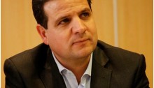 Ayman Odeh from Hadash, the leader of the “Joint List.”