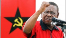 Blade Nzimande, General Secretary of South African Communist Party and Minister of Higher Education and Training.