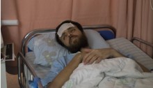 Muhammad al-Qiq in Afula hospital on February 10, 2016