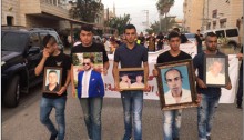 A demonstration took place on Saturday, May 14, in the Galilee village of Deir Hanna. Eight construction workers from the village have fallen to their deaths in recent years