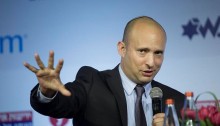 Israel’s Minister of Education and leader of the far-right, pro-settlement Jewish Home party, Naftali Bennett