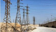 Israel Electric Corporation power lines located inside the village of Wadi el-Na’am, but which only provide electricity to nearby chemical plants