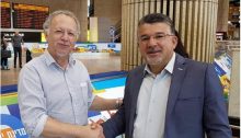 UN Special Rapporteur on Minority Issues, Fernand de Varennes, left, and head of the Joint List’s International Relations, Hadash MK Yousef Jabareen