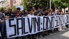 "Salvini Out!" - A demonstration in the Italian city of Foggia