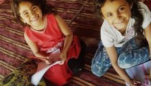 Arab-Bedouin schoolchildren in the Negev