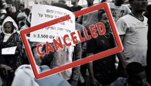 Mass demonstration of refugees, asylum seekers and Israelis against the "Deposit Law, June 2017"
