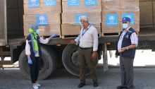 World Health Organization humanitarian aid to the Occupied Palestinian Territories