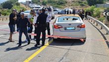 The scene of the shooting deaths of the Jaroushi family near the town of Eilabun in the Galilee, Saturday, June 26, 2021
